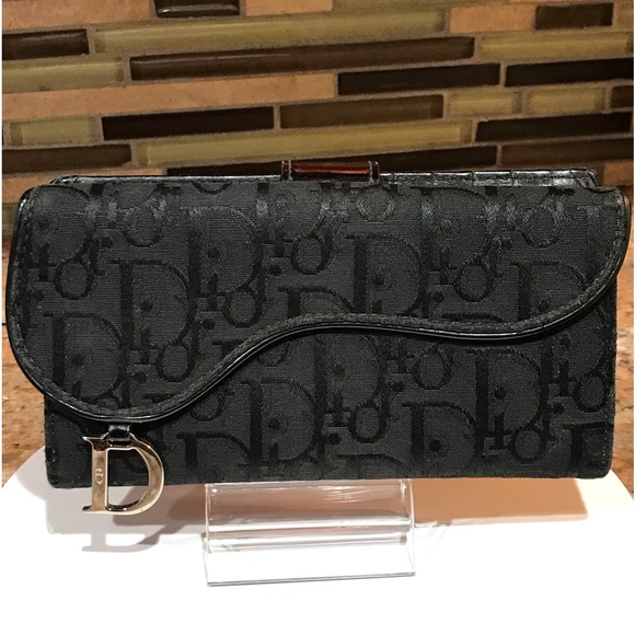 DIOR Signature Saddle Canvas/Leather Wallet ๐๐คโค๏ธโ๐ฅ - Picture 4 of 17